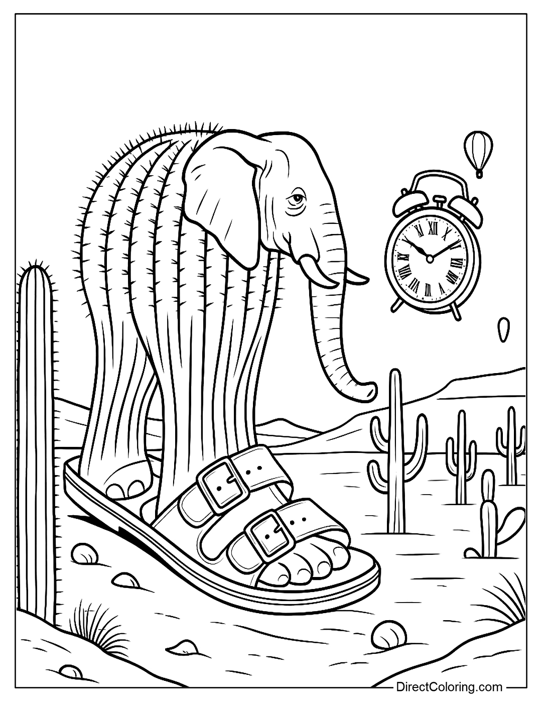 Lirilì Larilà Coloring Page Free Printable